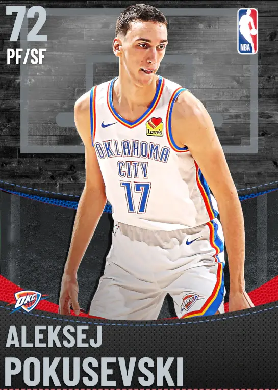 (SILVER) Aleksej Pokusevski (72 OVR)