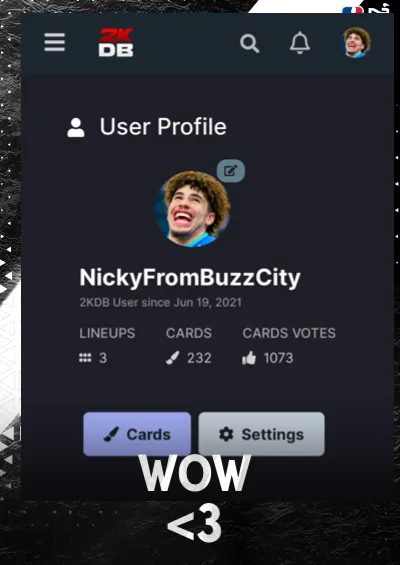 after 232 cards my life is now complete