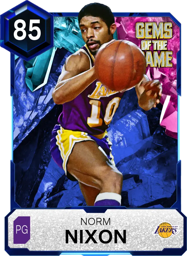 (SAPPHIRE) Norm Nixon (85 OVR)