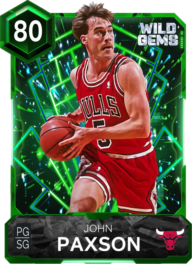 (EMERALD) John Paxson (80 OVR)