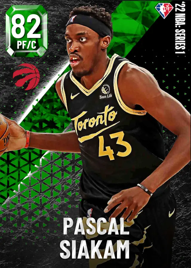 (EMERALD) Pascal Siakam (82 OVR)
