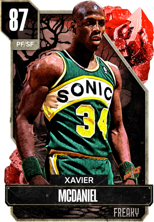 (RUBY) Xavier McDaniel (87 OVR)