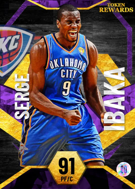 (AMETHYST) Serge Ibaka (91 OVR)