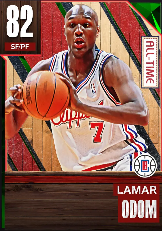 (EMERALD) Lamar Odom (82 OVR)