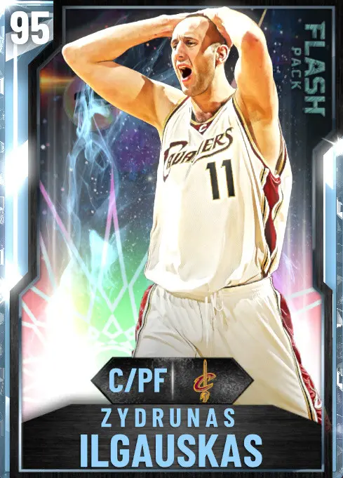 (DIAMOND) Zydrunas Ilgauskas (95 OVR)