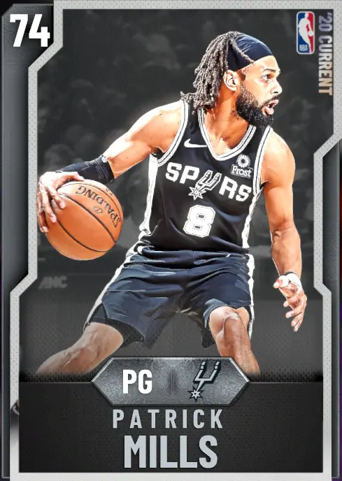 (SILVER) Patrick Mills (74 OVR)