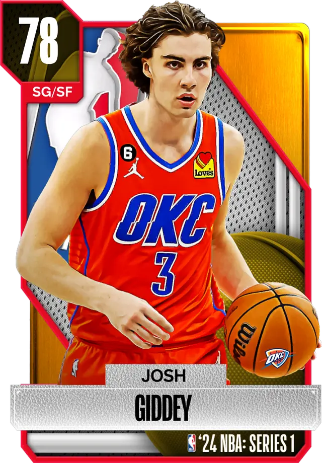 (GOLD) Josh Giddey (78 OVR)