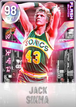 98 Jack Sikma | Glitched