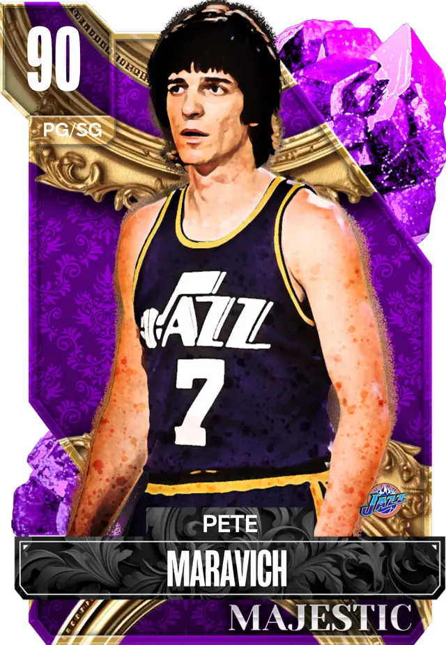 (AMETHYST) Pete Maravich (90 OVR)