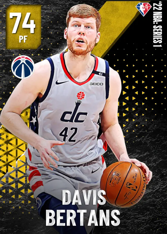 (GOLD) Davis Bertans (74 OVR)