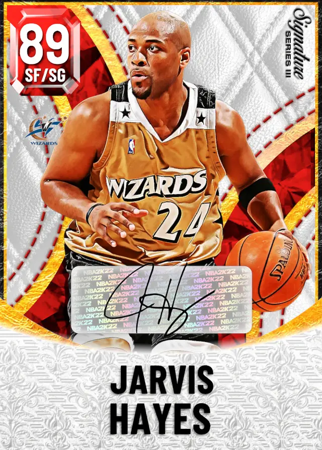 (RUBY) Jarvis Hayes (89 OVR)