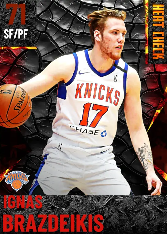 (SILVER) Ignas Brazdeikis (71 OVR)