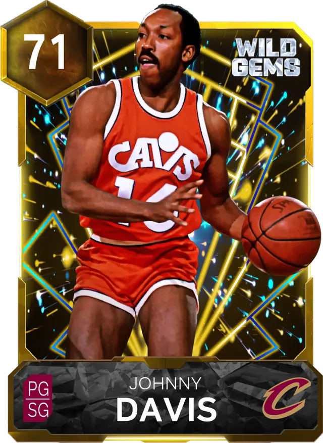 71 Johnny Davis | Gold Wild Gems