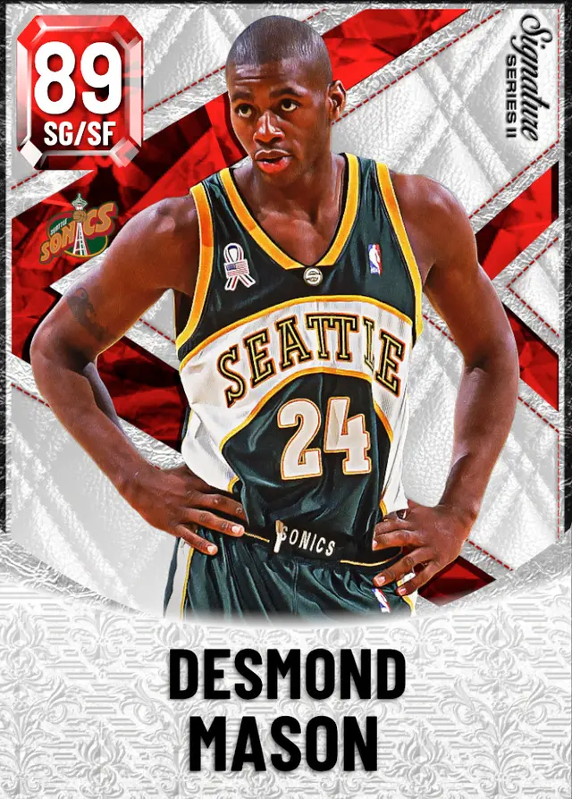 (RUBY) Desmond Mason (89 OVR)