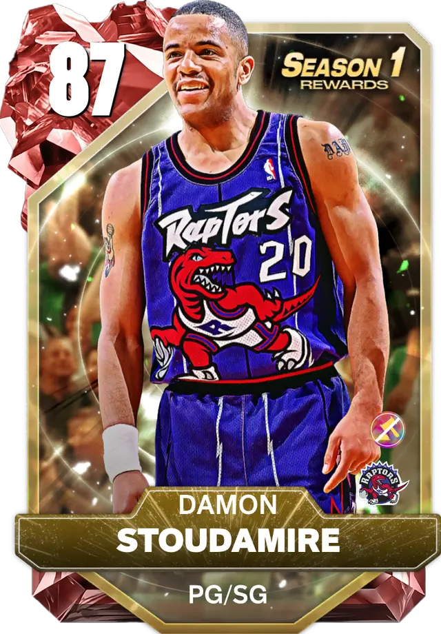(RUBY) Damon Stoudamire (87 OVR)