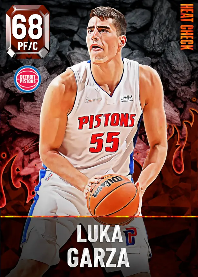 (GOLD) Luka Garza (68 OVR)