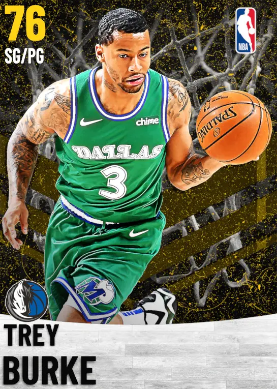 (GOLD) Trey Burke (76 OVR)