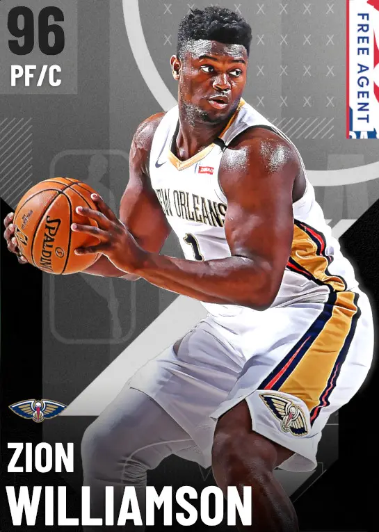 (FREEAGENT) Zion Williamson (96 OVR)