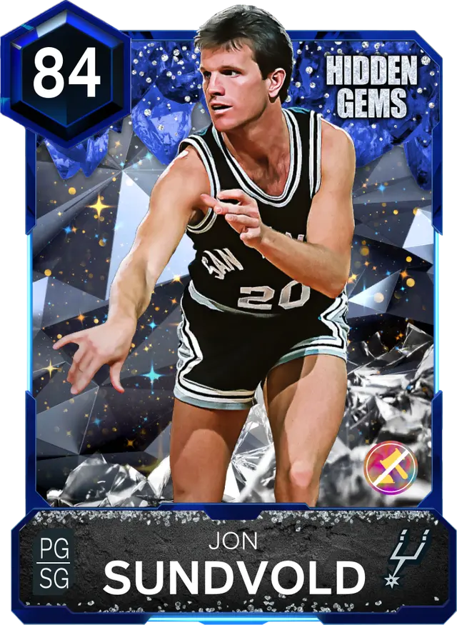 (SAPPHIRE) Jon Sundvold (84 OVR)