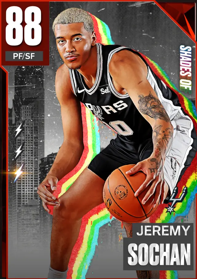 (SAPPHIRE) Jeremy Sochan (85 OVR)