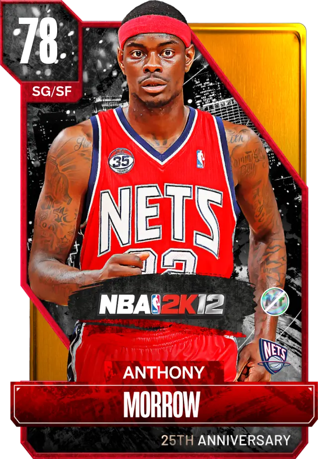 (GOLD) Anthony Morrow (78 OVR)