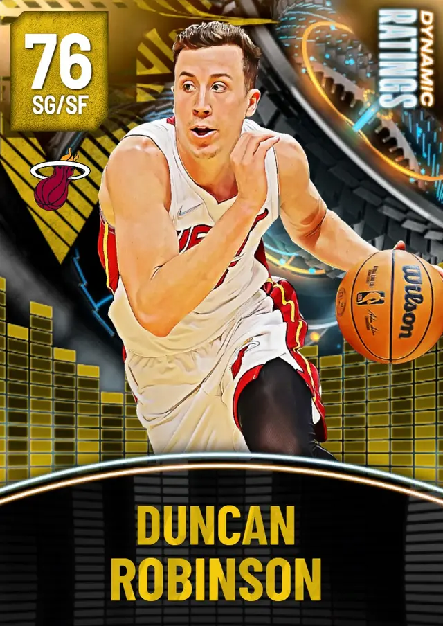 (GOLD) Duncan Robinson (76 OVR)