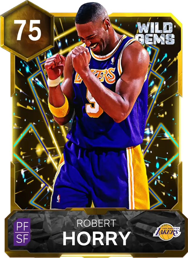 75 Robert Horry | Gold Wild Gems