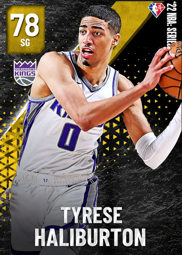 (GOLD) Tyrese Haliburton (78 OVR)
