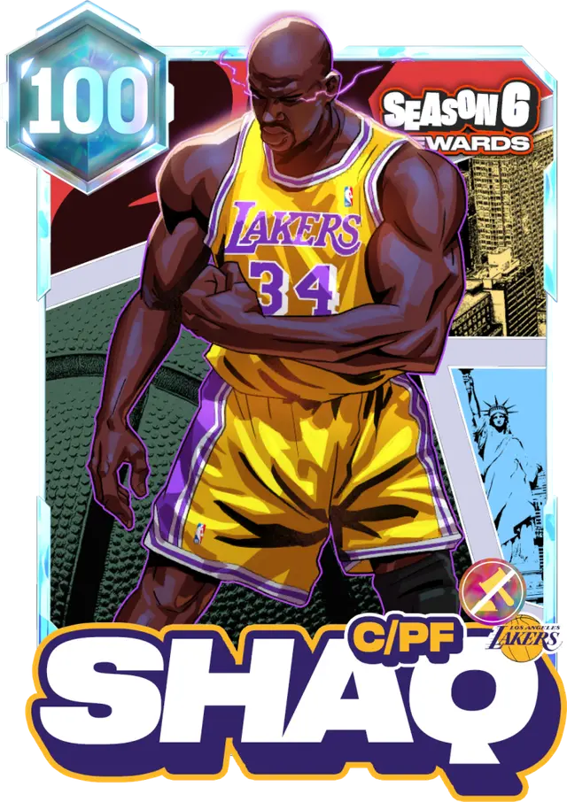 (100OVR) Shaquille O'Neal (100 OVR)