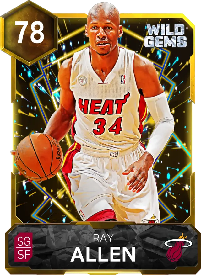 (GOLD) Ray Allen (78 OVR)