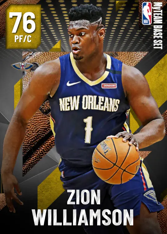 (GOLD) Zion Williamson (76 OVR)