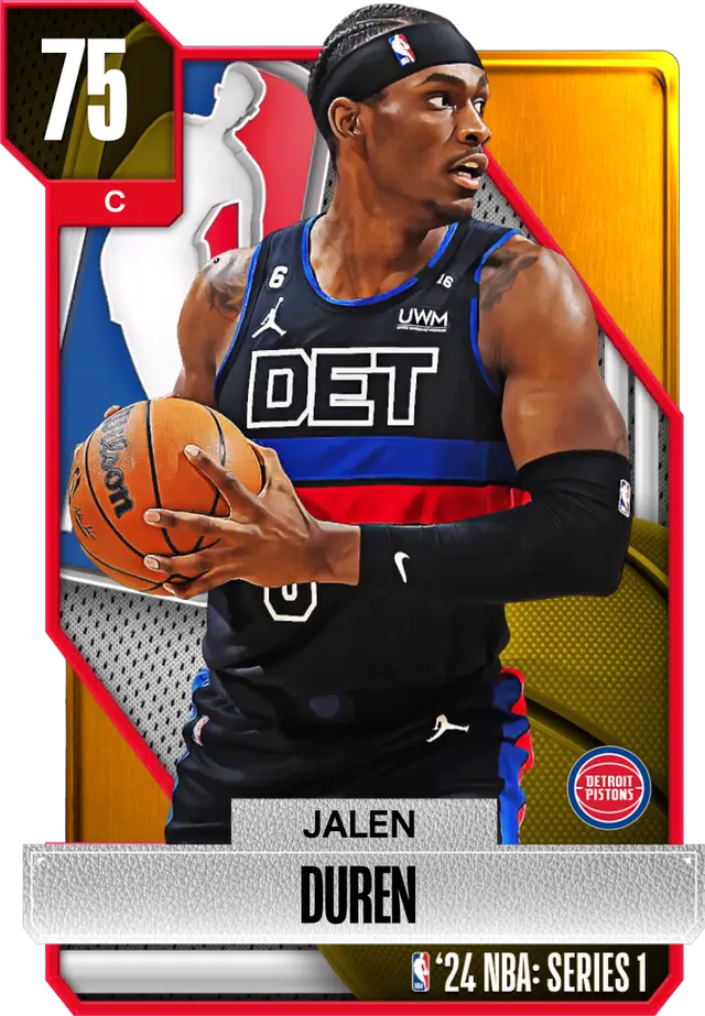 (GOLD) Jalen Duren (75 OVR)