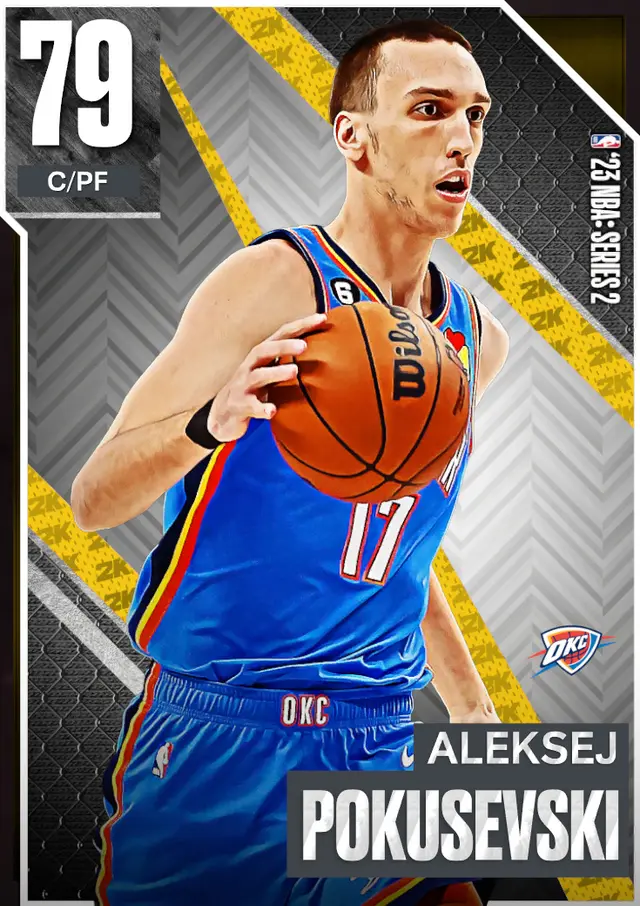 (GOLD) Aleksej Pokusevski (79 OVR)