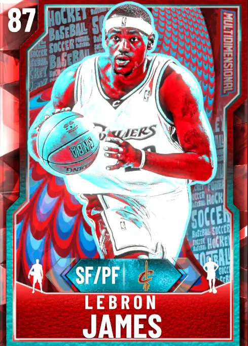 (RUBY) LeBron James (87 OVR)