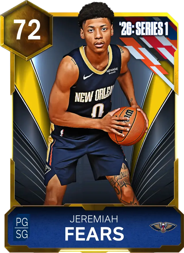 (GOLD) Jeremiah Fears (72 OVR)