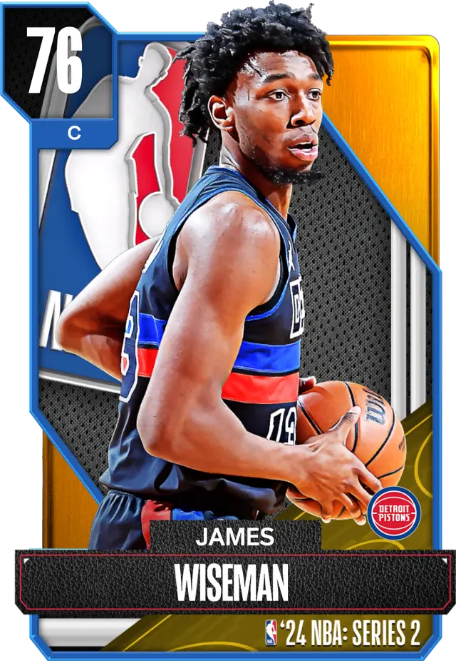 (GOLD) James Wiseman (76 OVR)