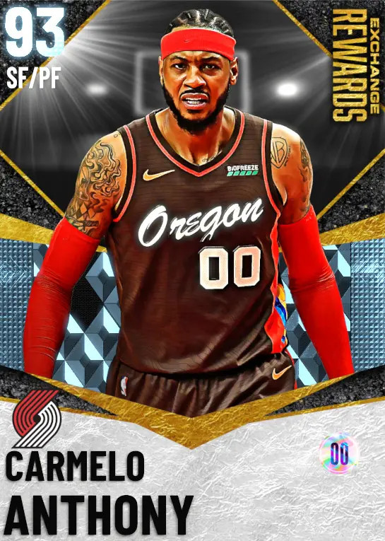 (DIAMOND) Carmelo Anthony (93 OVR)