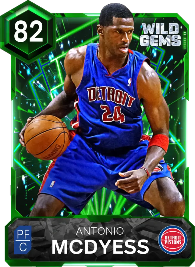 (EMERALD) Antonio McDyess (82 OVR)