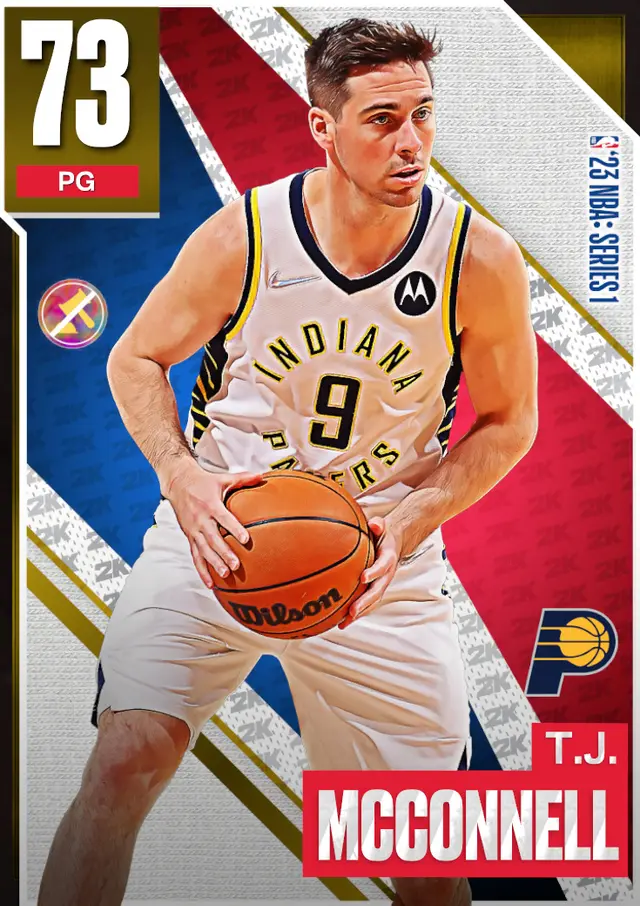 (GOLD) T.J. McConnell (73 OVR)