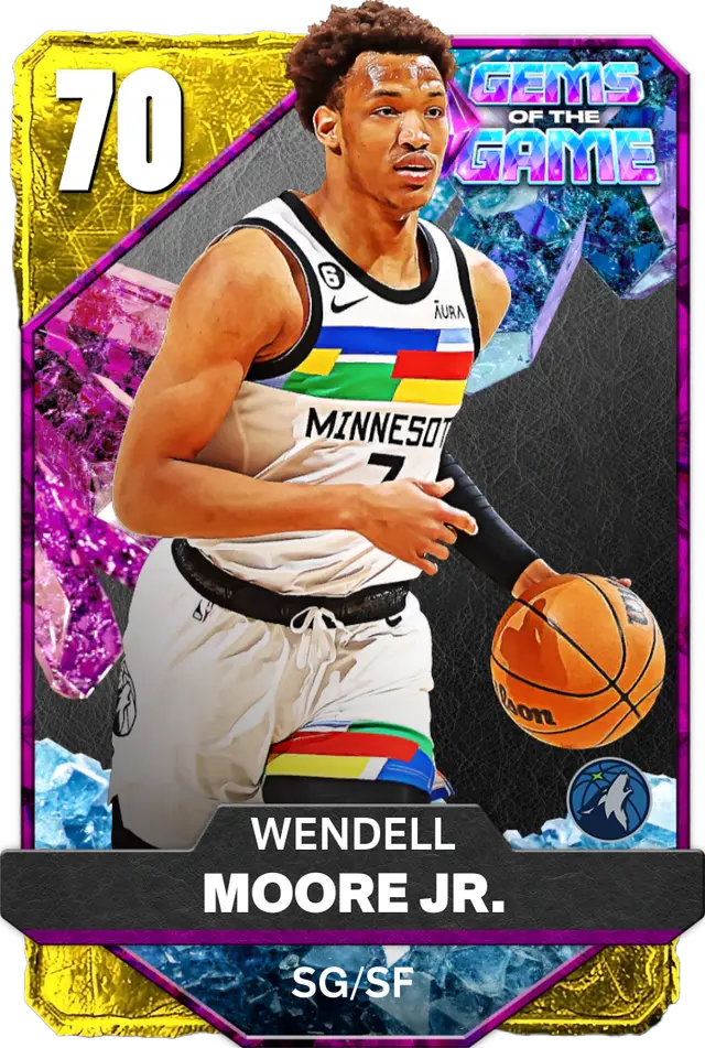 (GOLD) Wendell Moore Jr. (70 OVR)
