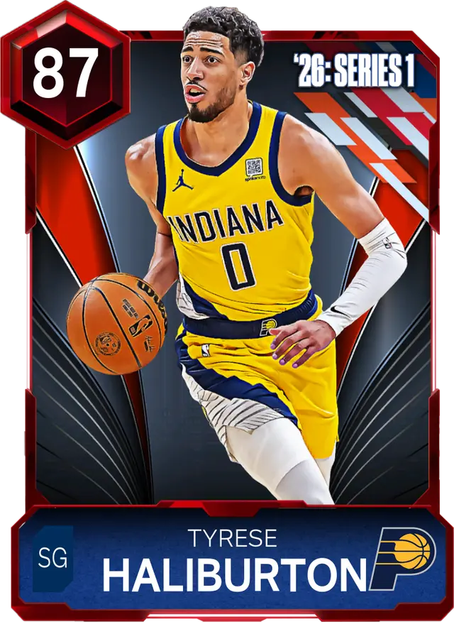 (RUBY) Tyrese Haliburton (87 OVR)