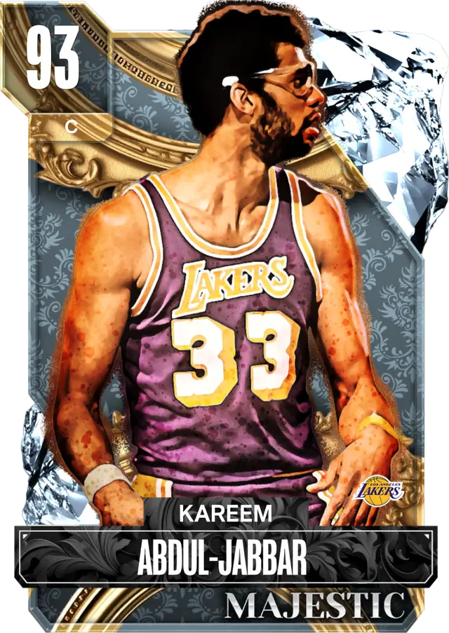(DIAMOND) Kareem Abdul-Jabbar (93 OVR)
