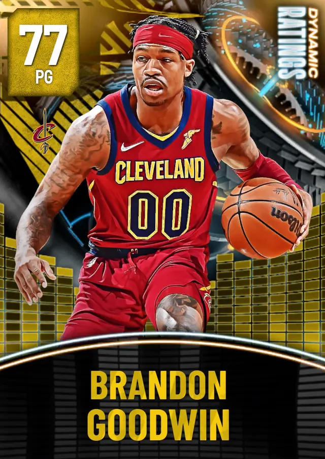 (GOLD) Brandon Goodwin (77 OVR)