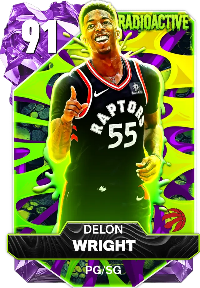 (AMETHYST) Delon Wright (91 OVR)