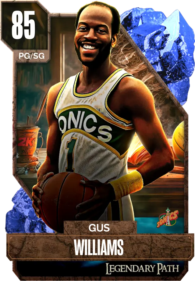 (SAPPHIRE) Gus Williams (85 OVR)