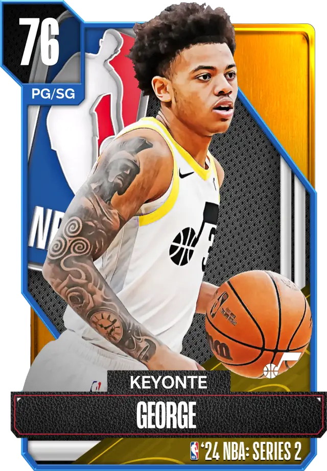 (GOLD) Keyonte George (76 OVR)