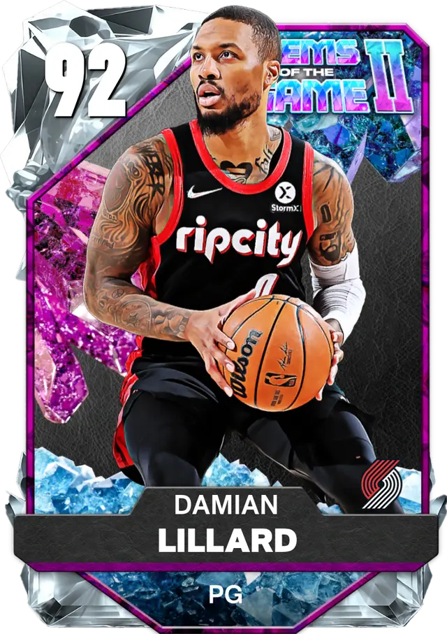 (DIAMOND) Damian Lillard (92 OVR)