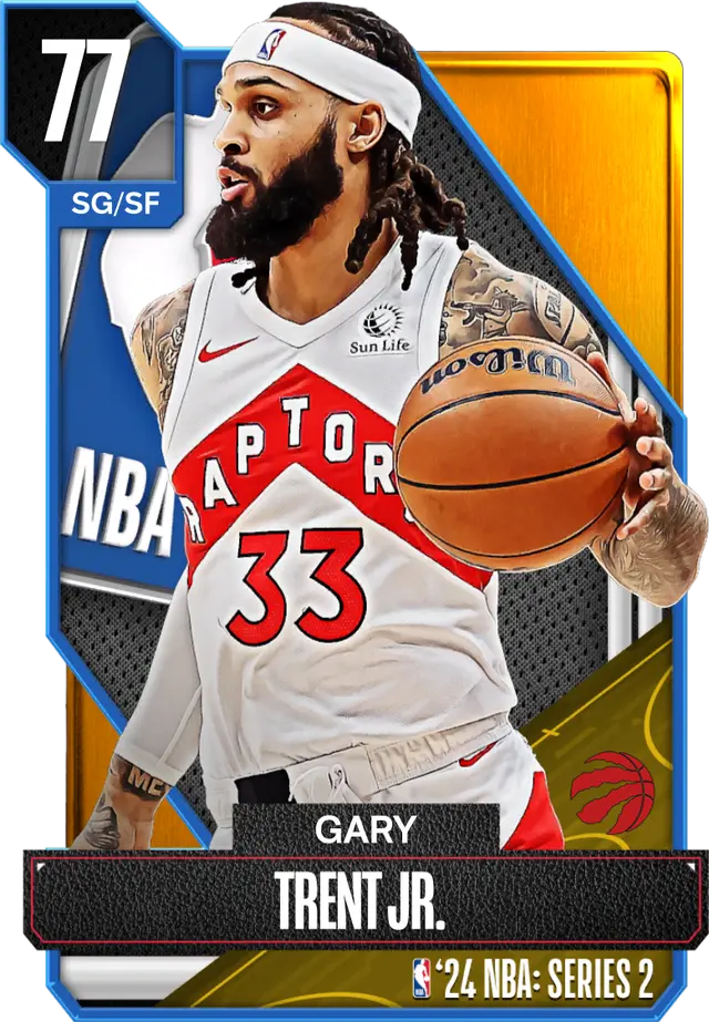 (GOLD) Gary Trent Jr. (77 OVR)