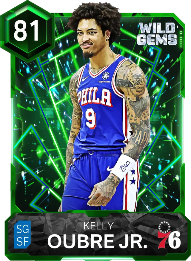 (EMERALD) Kelly Oubre Jr. (81 OVR)