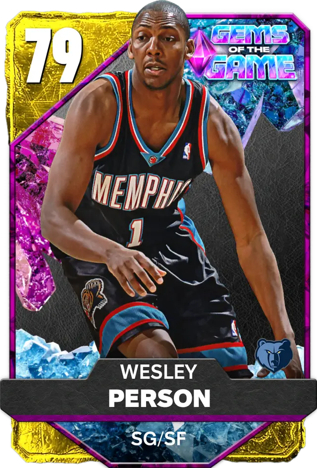79 Wesley Person | Gold Gems of the Game